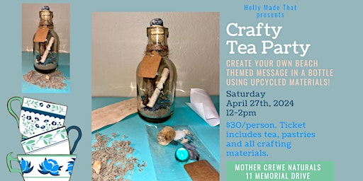 Crafty Tea Party: Message in a Bottle primary image