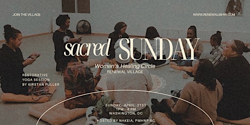 Imagem principal do evento Sacred Sunday: Women’s Healing Circle