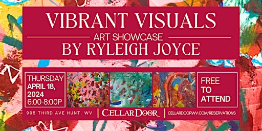 Imagem principal do evento Vibrant Visuals Art Show by Ryleigh Joyce