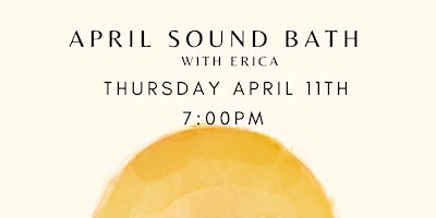 Image principale de April Sound Bath