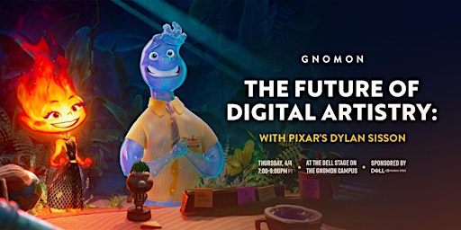 Imagem principal do evento The Future of Digital Artistry with Pixar's Dylan Sisson