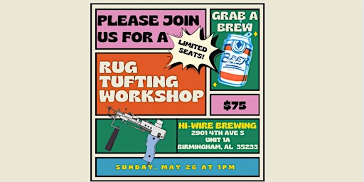 Imagen principal de Tap into Tufting: Rug Tufting Workshop