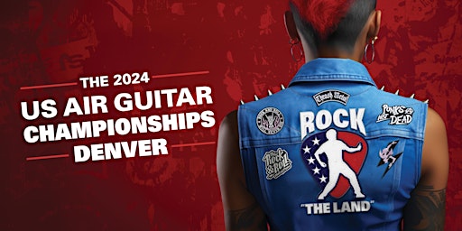 Imagem principal do evento 2024 US Air Guitar Regional Championships - Denver, CO