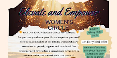 Hauptbild für Elevate and Empower Women's Circle
