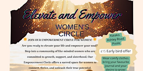 Elevate and Empower Women's Circle