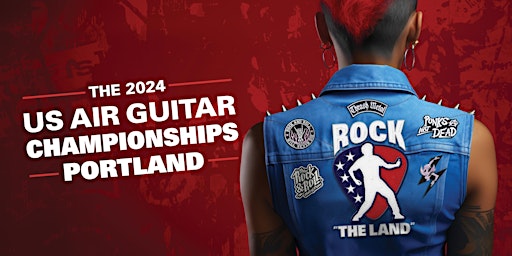 Imagem principal do evento 2024 US Air Guitar Regional Championships - Portland, OR