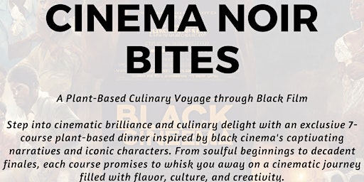 Imagem principal do evento Cinema Noir Bites