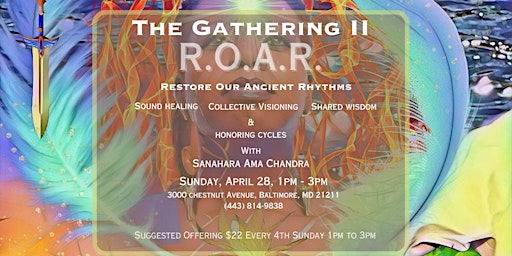 The Gathering II R.O.A.R. Restore Our Ancient Rhythms  primärbild