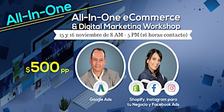 All-In-One E-commerce and Digital Marketing Workshop primary image