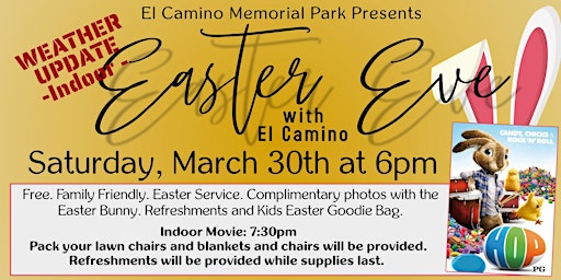 Free Easter Eve Movie in the Park Event primary image