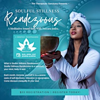 Imagem principal do evento “Soulful Stillness Rendezvous”: A Meditative Sound Bath Event