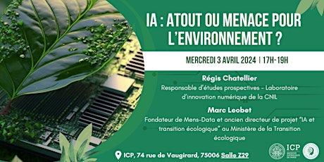 Intelligence artificielle : atout ou menace pour l'environnement ?