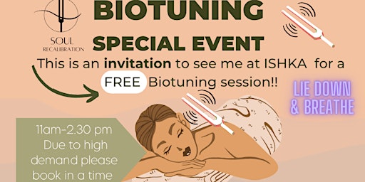 FREE Biotuning at Ishka Sale Event primary image