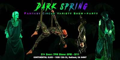 DARK SPRING: Fantasy Circus Variety Show + Party  primärbild