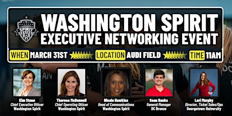 Washington Spirit Executive Networking Event (by TeamWork Online)