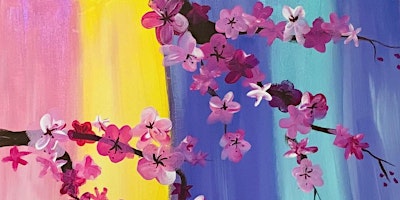 Cherry Blossom Painting- Hilo primary image