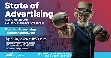 State of Advertising with Clark Rector – AAF MS Gulf Coast primary image