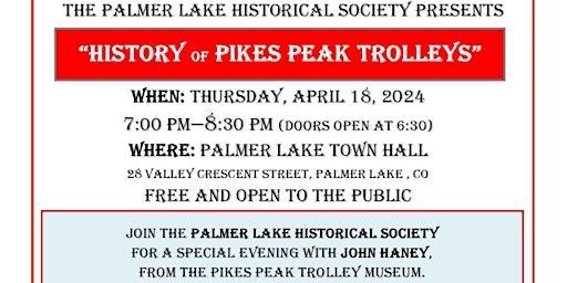 "Pikes Peak Trolley History" by John Haney primary image