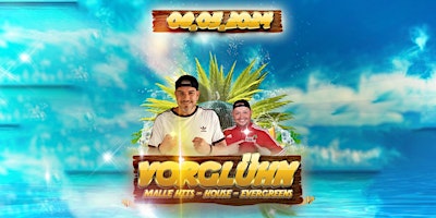 Immagine principale di VORGLÜHN - DJ Marci & Pepe Palme Live ! 