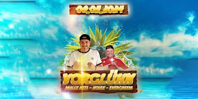 Hauptbild für VORGLÜHN - DJ Marci & Pepe Palme Live !