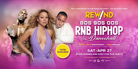 Rewind Party @ The Belmont!! (April Edition!)