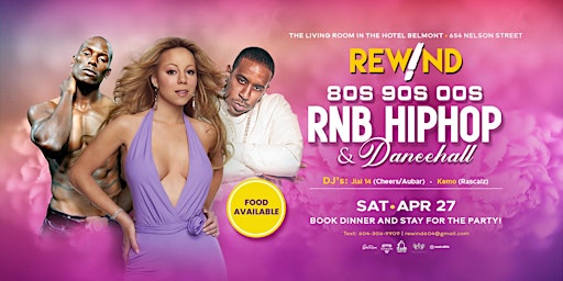 Rewind Party @ The Belmont!! (April Edition!) primary image