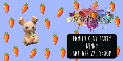 Family Clay Party at Songbirds- Bunny  primärbild