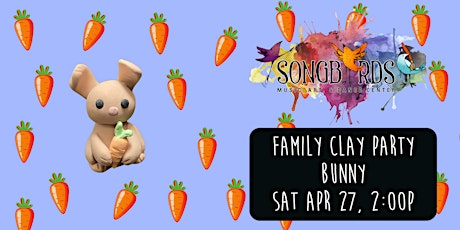 Primaire afbeelding van Family Clay Party at Songbirds- Bunny