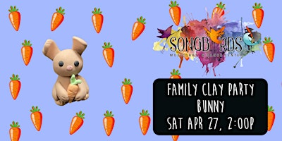 Imagen principal de Family Clay Party at Songbirds- Bunny