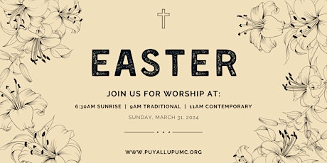 PUMC Easter Services