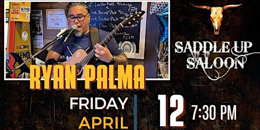 Imagen principal de Ryan Palma  live at Saddle Up Saloon