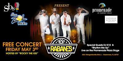 "Los Rabanes" Live in Concert presented by SBS & El Zol 95.3 - FREE Entry primary image