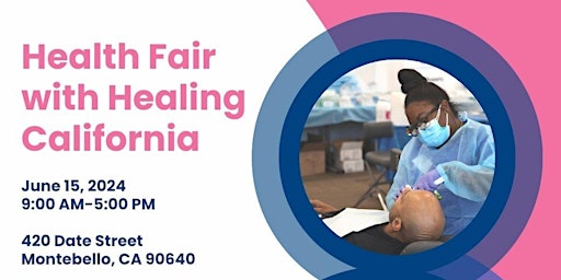 Immagine principale di Health Fair with Healing California 