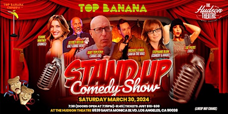 "Top Banana" Stand Up Comedy Spectacular! FREE ADMISSION (limited seating)