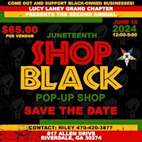 2nd Annual Juneteenth Pop-Up-Shop primary image