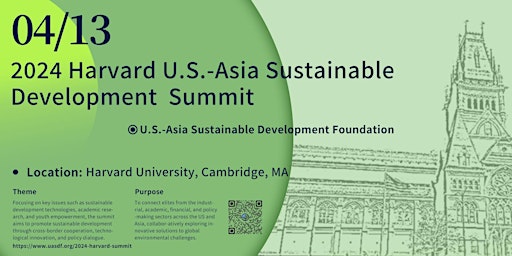 Immagine principale di 2024 US-Asia Sustainable Development Forum 