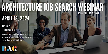 Architecture Job Searching Webinar