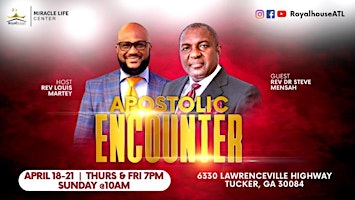 Apostolic Encounter | Prophetic, Prayer & Worship Encounter primary image