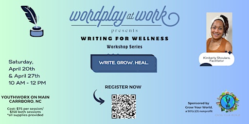 Hauptbild für Writing for Wellness Workshop Series