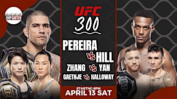 UFC 300 Watch Party: Hill vs Pereira primary image