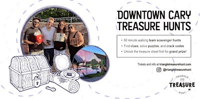 Downtown Cary Treasure Hunt - Walking Team Scavenger Hunt!
