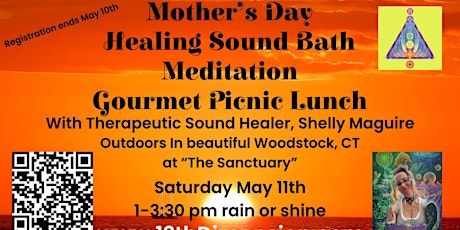 A Mother's Day Sound Bath Healing, Meditation and Gourmet Picnic Lunch