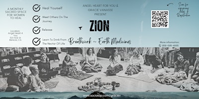 Imagem principal do evento ZION ~ Women's Breathwork Circle