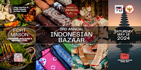 3rd Annual Indonesian Bazaar