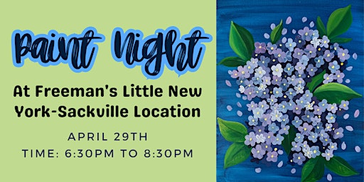 Paint Night at Freeman's Little New York primary image