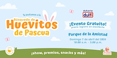 Hauptbild für Búsqueda de Huevitos de Pascua Dulfi 2024