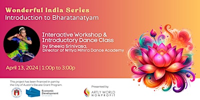 Wonderful India Series: Introduction to Bharatanatyam primary image