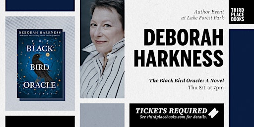 Imagem principal do evento Deborah Harkness presents 'The Black Bird Oracle: A Novel'