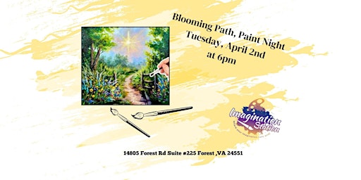 Blooming Path, Paint Night primary image