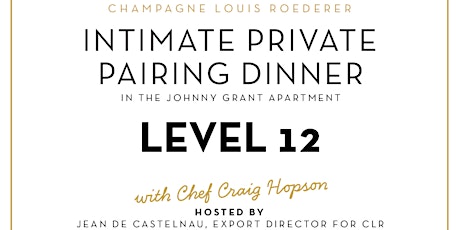 Champagne Dinner - Level 12 @ The Hollywood Roosevelt